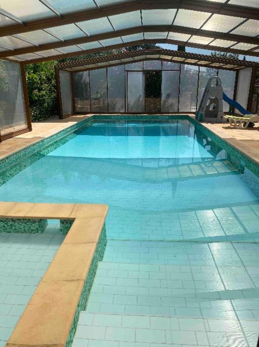 Chambres Privees Dans Maison Avec Grand Parc Et Piscine Proche Via Rhona Andancette Exterior photo